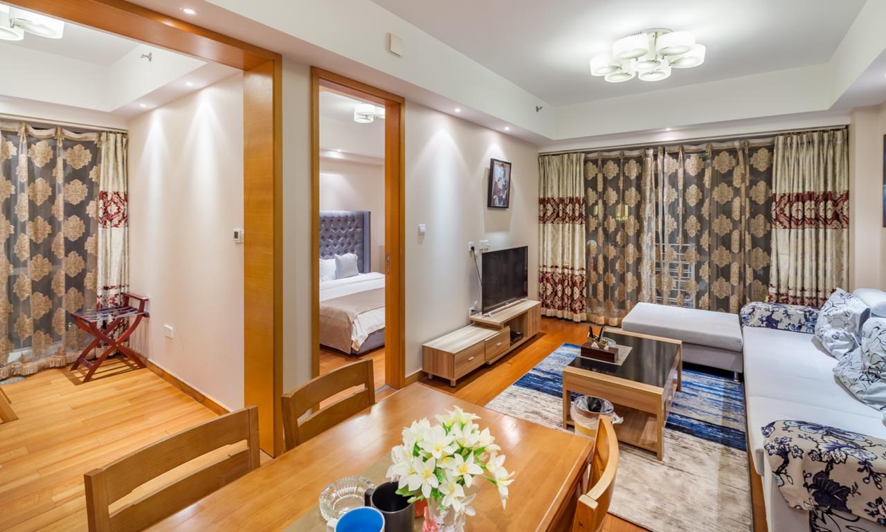 Deemansion Apartment Jinmao Palace Pekin Dış mekan fotoğraf